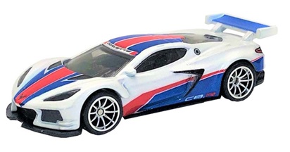 画像: 2022 HW CAR CULTURE "AMERICAN SCENE" 【CORVETTE C8.R】WHITE/RR