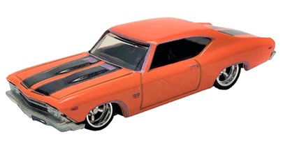 画像: 2022 HW CAR CULTURE "AMERICAN SCENE" 【'69 CHEVELLE SS 396】ORANGE/RR