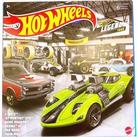 画像: 【HW LEGENDS THEMED MULTIPACK】2 JET Z/'67 PONTIAC GTO/BONE SHAKER/DEORA II/THE NASH/TWIN MILL