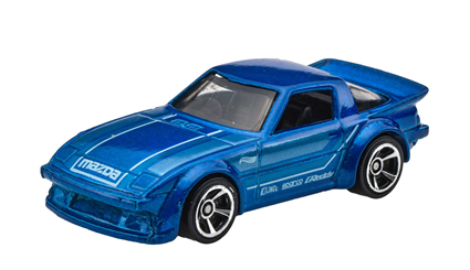 画像: 【マツダ RX-7(国内流通版/裏面日本語)】MET.BLUE