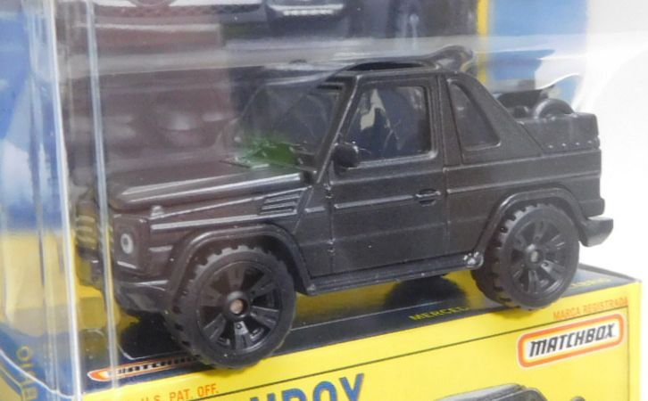 画像: 2021 MATCHBOX COLLECTORS　【MERCEDES-BENZ G 500 CABRIO】FLAT BLACK/RR (予約不可）