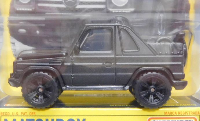 画像: 2021 MATCHBOX COLLECTORS　【MERCEDES-BENZ G 500 CABRIO】FLAT BLACK/RR (予約不可）