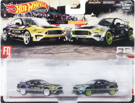 画像: 2022 HW CAR CULTURE "PREMIUM 2PACK" 【"RTR MOTORSPORT" FORD MUSTANG RTR SPEC 5】BLACK/RR