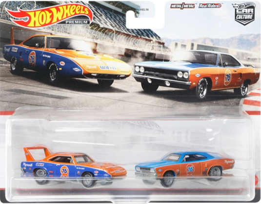 画像: 2022 HW CAR CULTURE "PREMIUM 2PACK" 【"UNOCAL 76" '70 PLYMOUTH SUPERBIRD/'70 ROADRUNNER】ORANGE-BLUE/RR