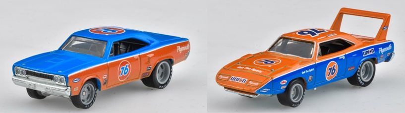 画像: 2022 HW CAR CULTURE "PREMIUM 2PACK" 【"UNOCAL 76" '70 PLYMOUTH SUPERBIRD/'70 ROADRUNNER】ORANGE-BLUE/RR