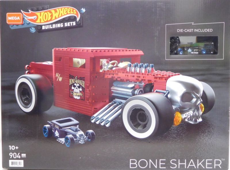 画像: 【US版】2022 MEGA x HOT WHEELS BUILDING SETS【BONE SHAKER】BLACK-BRICK