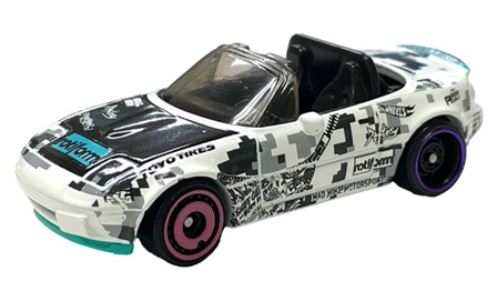 画像: 【'91 マツダ MX-5 ミアータ (国内流通版/裏面日本語)】WHITE