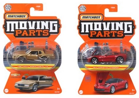 画像: 【仮予約】PRE-ORDER - 【2022 MATCHBOX MOVING PARTS　"B"アソート 8個入り】1978 スバル ブラット(x2)/1988 シェビー モンテカルロ LS(x2)/2016 コルベット スティングレイ(x2)/2020 BMW M4 カブリオレ/1932 フォード ピックアップ(2022年4月下旬〜5月初旬入荷予定）