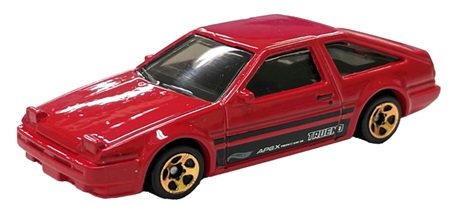 画像: 【トヨタ AE86 スプリンタートレノ (国内流通版/裏面日本語)】RED