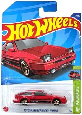 画像: 【トヨタ AE86 スプリンタートレノ (国内流通版/裏面日本語)】RED