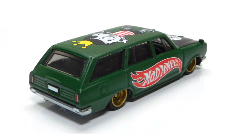 画像: MAD WHEELS (マッドホイール） 【'69 NISSAN SKYLINE VAN (カスタム完成品）】FLAT OLIVE/RR （送料サービス適用外） 