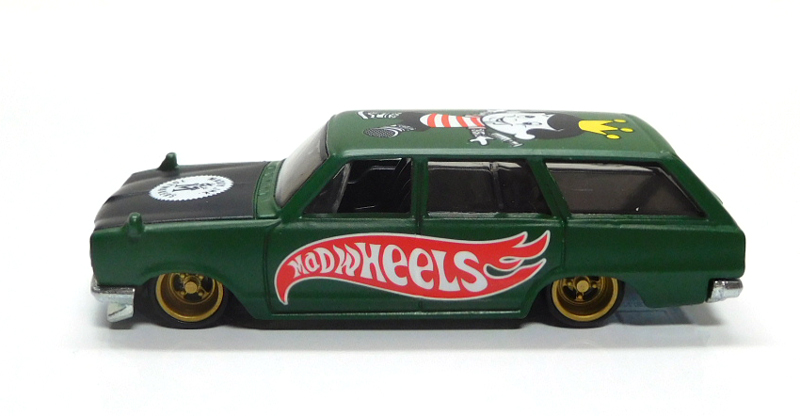 画像: MAD WHEELS (マッドホイール） 【'69 NISSAN SKYLINE VAN (カスタム完成品）】FLAT OLIVE/RR （送料サービス適用外） 