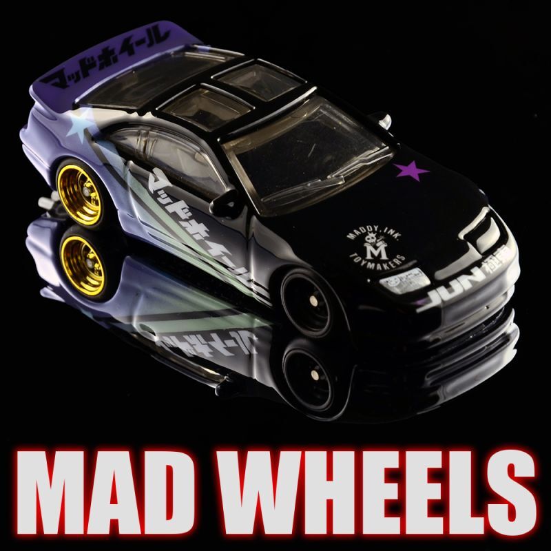 画像: MAD WHEELS (マッドホイール） 【"YANKYMATE Z32" NISSAN 300ZX TWIN TURBO (カスタム完成品）】 BLACK/RR （送料サービス適用外） 