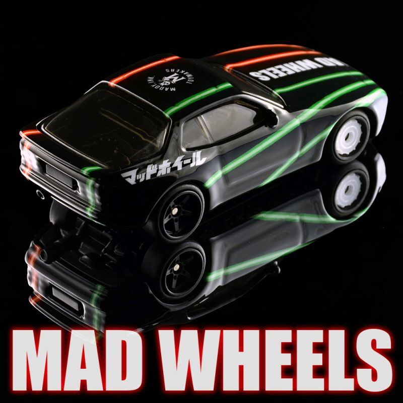 画像: MAD WHEELS (マッドホイール） 【"NEON 944" '89 PORSCHE 944 (カスタム完成品）】 BLACK/RR （送料サービス適用外） 