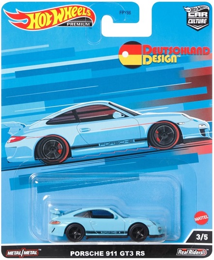 画像: 2022 HW CAR CULTURE "DEUTSCHLAND DESIGN" 【PORSCHE 911 GT3 RS】LT.BLUE/RR