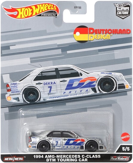 画像: 2022 HW CAR CULTURE "DEUTSCHLAND DESIGN" 【1994 MERCEDES-BENZ C-CLASS DTM TOURING CAR】SILVER/RR