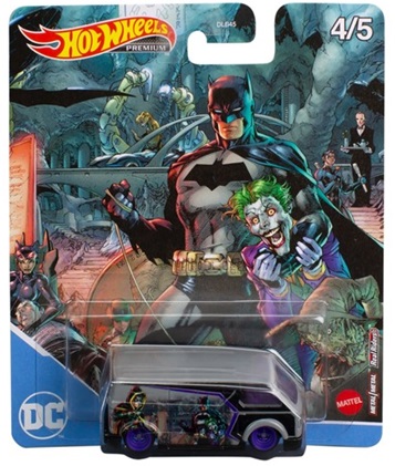 画像: 2022 POP CULTURE "BATMAN" 【Pアソート 5種セット】'09 CUSTOM FORD TRANSIT CONNECT/'66 DODGE A100/MBK VAN/LAND ROVER DEFENDER 110 HARDTOP/HAULIN' GAS