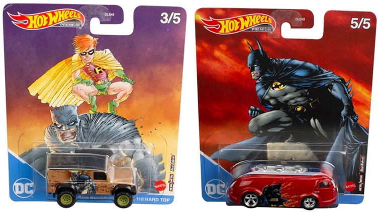 画像: 2022 POP CULTURE "BATMAN" 【Pアソート 5種セット】'09 CUSTOM FORD TRANSIT CONNECT/'66 DODGE A100/MBK VAN/LAND ROVER DEFENDER 110 HARDTOP/HAULIN' GAS