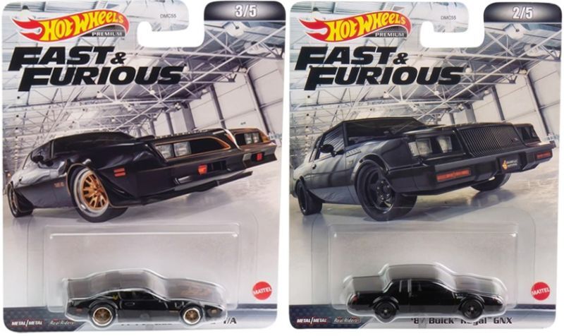 画像: 【仮予約】PRE-ORDER -  2022 RETRO ENTERTAINMENT 【Cアソート - "FAST & FURIOUS" 5種セット】'77 PONTIAC FIREBIRD T/A/'87 BUICK REGAL GNX/'99 FORD F-150 SVT LIGHTNING/'68 DODGE CHARGER/'70 CHEVROLET NOVA SS(6月中旬入荷予定）