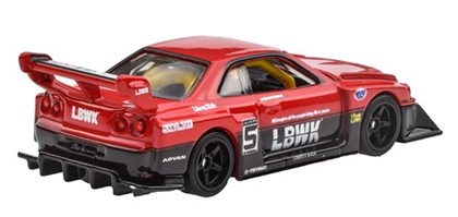 画像: 2022 HW CAR CULTURE "MOUNTAIN DRIFTERS" 【LB-ER34 SUPER SILHOUETTE NISSAN SKYLINE】RED/RR