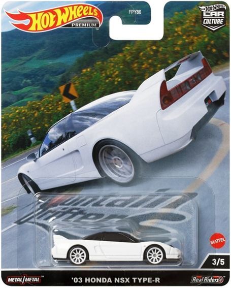 画像: 【仮予約】PRE-ORDER - 2022 HW CAR CULTURE "MOUNTAIN DRIFTERS" 【'03 HONDA NSX TYPE-R】WHITE/RR(6月下旬入荷予定）