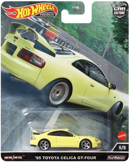 画像: 2022 HW CAR CULTURE "MOUNTAIN DRIFTERS" 【'95 TOYOTA CELICA GT-FOUR】YELLOW/RR