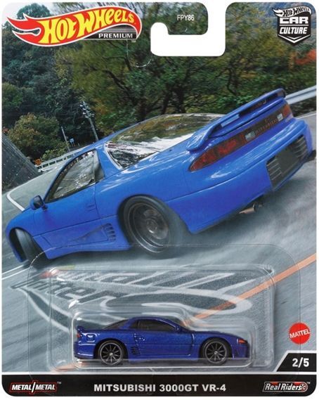 画像: 2022 HW CAR CULTURE "MOUNTAIN DRIFTERS" 【MITSUBISHI 3000GT VR-4】BLUE/RR