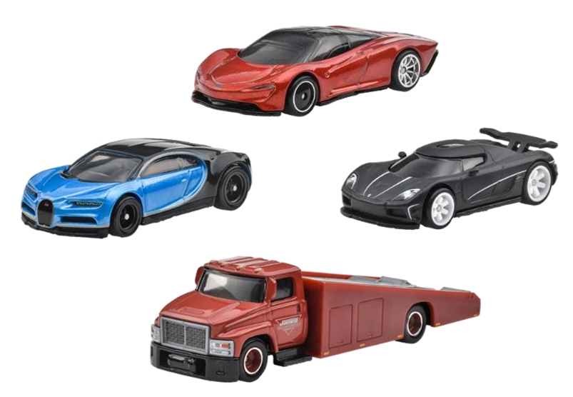 画像: 2022 HW PREMIUM COLLECTOR SET 【EXOTIC MOTORSPORTS】 '16 Bugatti Chiron/Koenigsegg Agera R/McLaren Speedtail/Carry On