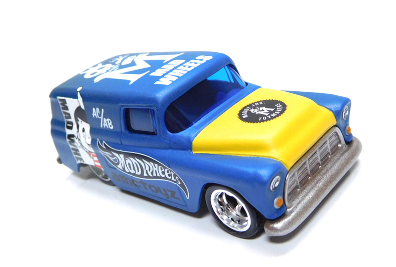 画像: MAD WHEELS (マッドホイール） 【'55 CHEVY PANEL (フード開閉タイプ) (カスタム完成品）】FLAT BLUE/RR （送料サービス適用外） 