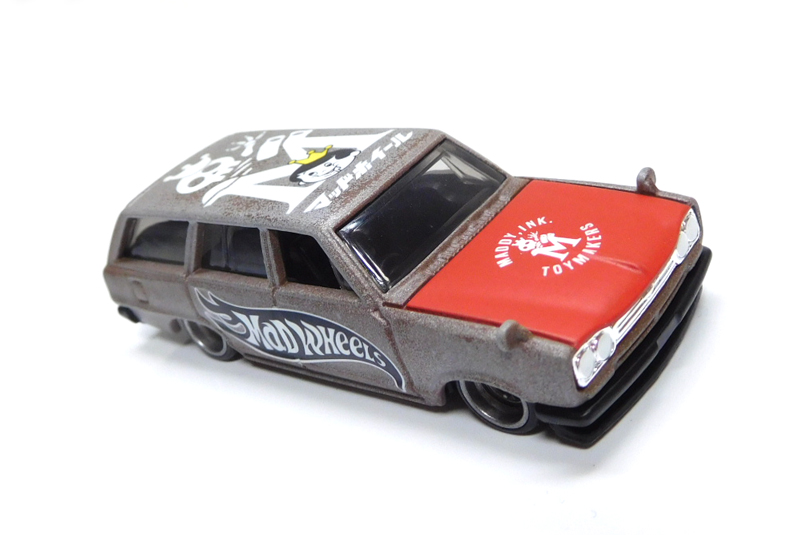 画像: MAD WHEELS (マッドホイール） 【'69 NISSAN SKYLINE VAN (カスタム完成品）】サビ-FLAT SILVER/RR （送料サービス適用外） 