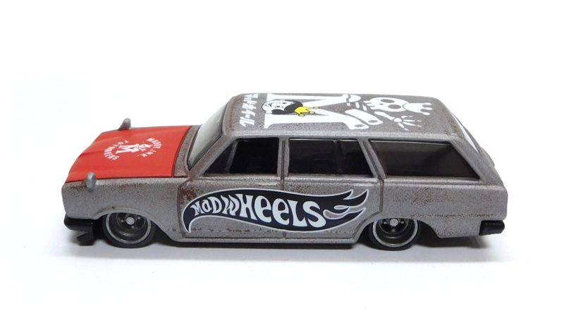 画像: MAD WHEELS (マッドホイール） 【'69 NISSAN SKYLINE VAN (カスタム完成品）】サビ-FLAT SILVER/RR （送料サービス適用外） 