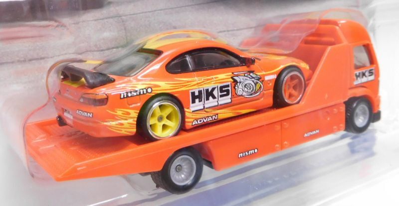 画像: HW CAR CULTURE - 2022 TEAM TRANSPORT 【"HKS" NISSAN SILVIA (S15)/AERO LIFT】RED/RR