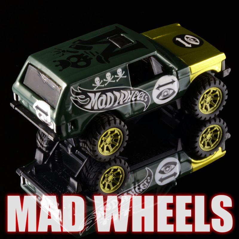 画像: MAD WHEELS (マッドホイール） 【"English RANGE" RANGE ROVER CLASSIC (カスタム完成品）】 YELLOWGOLD-GREEN/RR （送料サービス適用外） 