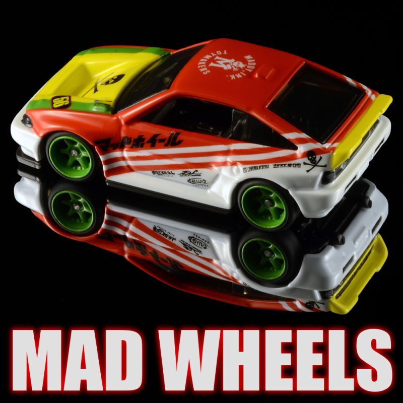 画像: MAD WHEELS (マッドホイール） 【"Gun Boy CR-X" 1985 HONDA CR-X(カスタム完成品）】 RED-WHITE/RR （送料サービス適用外） 