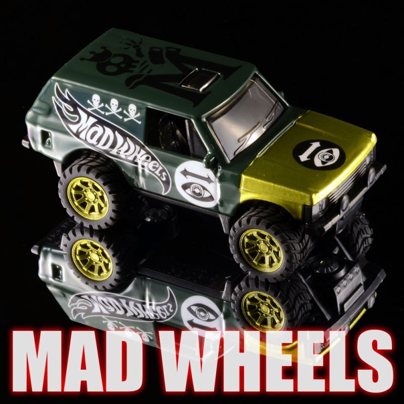 画像: MAD WHEELS (マッドホイール） 【"English RANGE" RANGE ROVER CLASSIC (カスタム完成品）】 YELLOWGOLD-GREEN/RR （送料サービス適用外） 