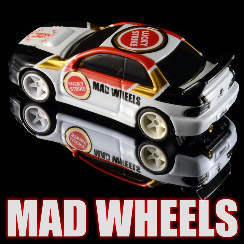 画像: MAD WHEELS (マッドホイール） 【"LuckyStrike 22B" '98 SUBARU IMPREZA 22B STi-VERSION (カスタム完成品）】 WHITE-BLACK-RED/RR （送料サービス適用外） 