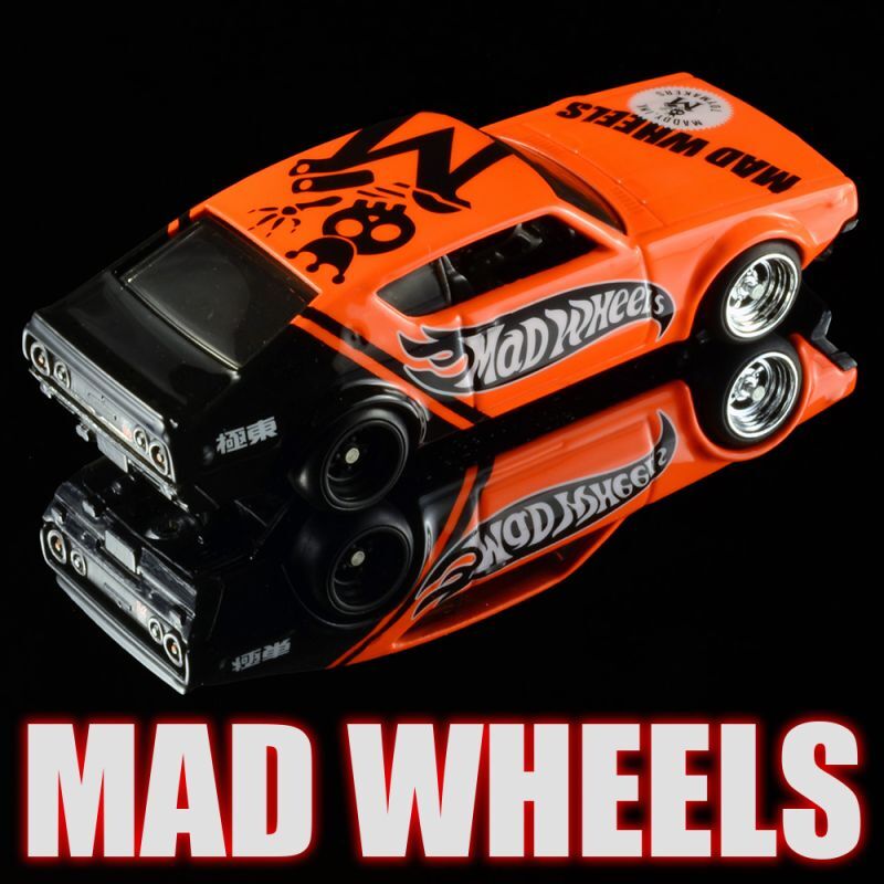 画像: MAD WHEELS (マッドホイール） 【"Yankymate Ken&Merry" NISSAN SKYLINE 2000 GT-R(カスタム完成品）】 NEON RED-BLACK/RR （送料サービス適用外） 