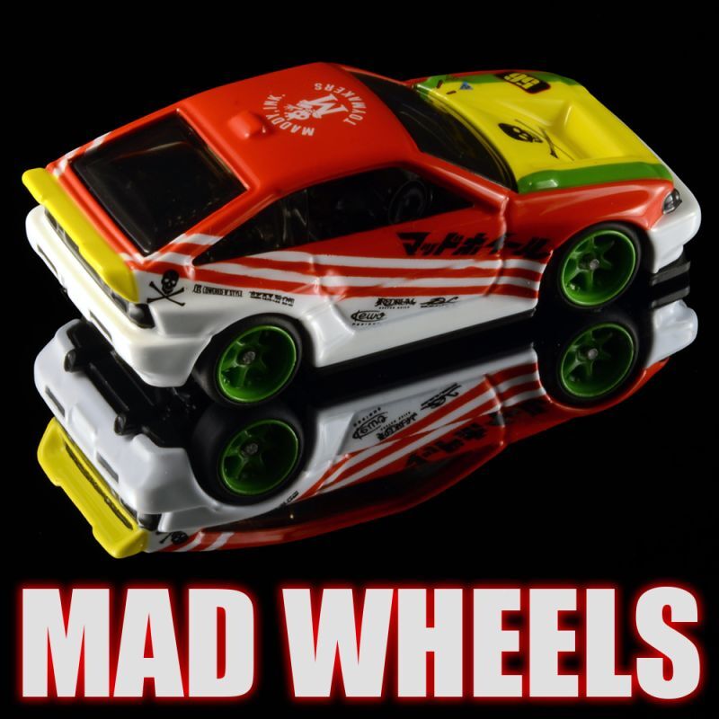 画像: MAD WHEELS (マッドホイール） 【"Gun Boy CR-X" 1985 HONDA CR-X(カスタム完成品）】 RED-WHITE/RR （送料サービス適用外） 