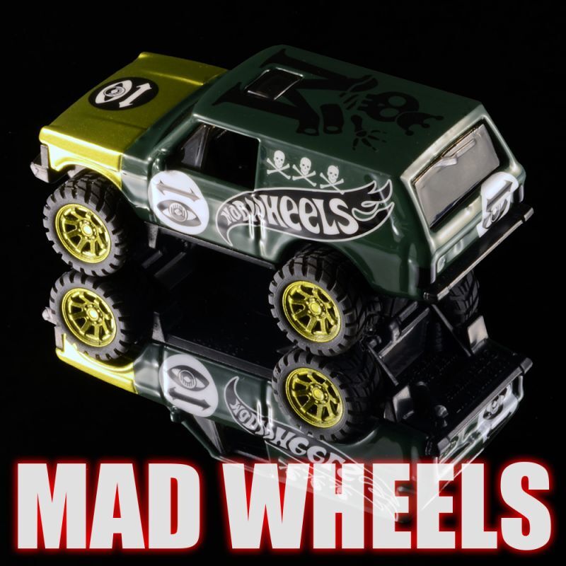 画像: MAD WHEELS (マッドホイール） 【"English RANGE" RANGE ROVER CLASSIC (カスタム完成品）】 YELLOWGOLD-GREEN/RR （送料サービス適用外） 