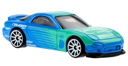 画像: 【'95 マツダ RX-7 (FALKEN) (国内流通版/裏面日本語)】BLUE-GREEN