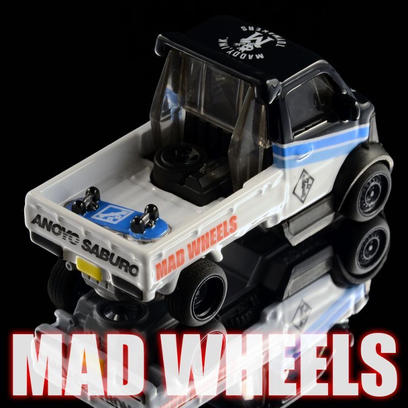 画像: MAD WHEELS (マッドホイール） 【"Mighty Gamma" MIGHTY K (カスタム完成品）】 BLACK-WHITE/RR （送料サービス適用外） 