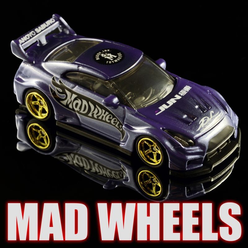 画像: MAD WHEELS (マッドホイール） 【"Yankymate R35" NISSAN 35GT-RR VER.2 (カスタム完成品）】 VIOLET/RR （送料サービス適用外） 