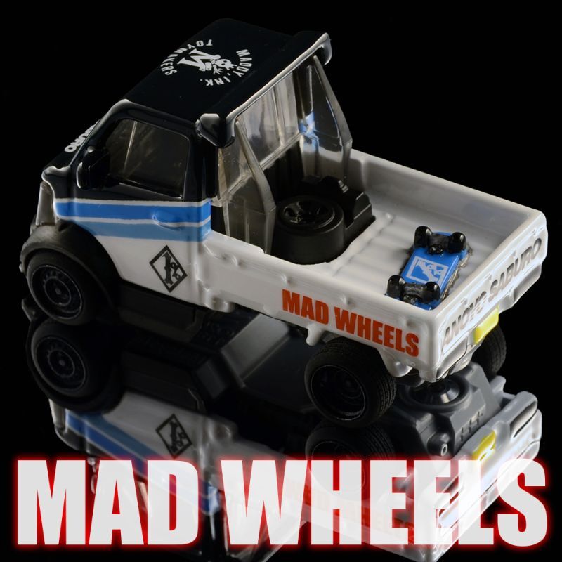 画像: MAD WHEELS (マッドホイール） 【"Mighty Gamma" MIGHTY K (カスタム完成品）】 BLACK-WHITE/RR （送料サービス適用外） 