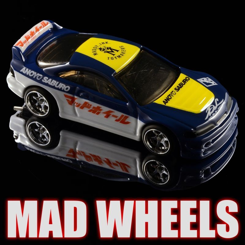 画像: MAD WHEELS (マッドホイール） 【"FWDC2" CUSTOM '01 ACURA INTEGRA GSR (カスタム完成品）】 BLUE-WHITE/RR （送料サービス適用外） 