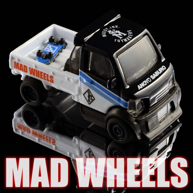 画像: MAD WHEELS (マッドホイール） 【"Mighty Gamma" MIGHTY K (カスタム完成品）】 BLACK-WHITE/RR （送料サービス適用外） 