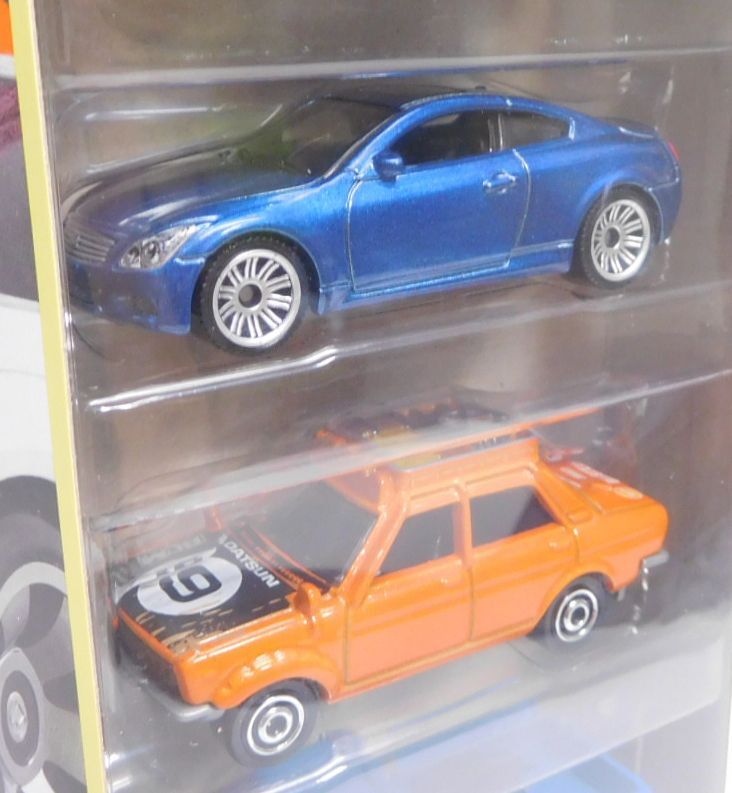 画像: 2022 MATCHBOX 5PACK 【MBX JAPAN TOURERS】2017 Honda Civic Hatchback/2007 Subaru Impreza WRX Police/2010 Infiniti G37 Coupe/'70 Datsun 510 Rally/'62 Nissan Junior