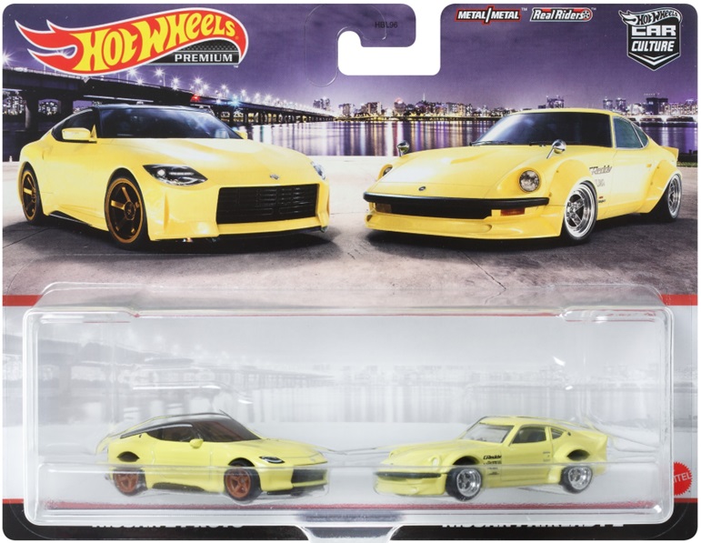 画像: 2022 HW CAR CULTURE "PREMIUM 2PACK" 【日産 Z プロト / 日産 フェアレディ Z】YELLOW/RR