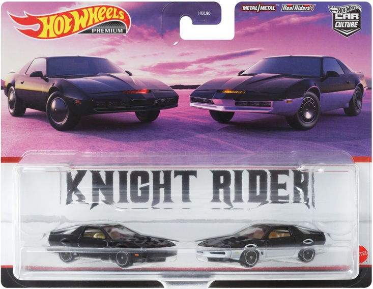 画像: 2022 HW CAR CULTURE "PREMIUM 2PACK" 【ナイトライダー K.I.T.T / K.A.R.R】BLACK/RR