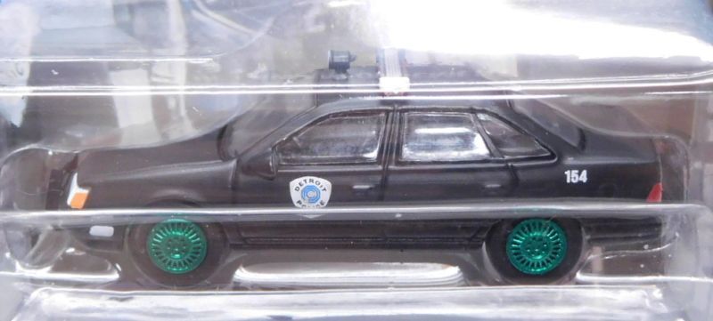 画像: 2022 GREENLIGHT HOLLYWOOD SERIES 34 【1986 FORD TAURUS LX】FLAT BLACK(ROBOCOP) (GREEN MACHINE)