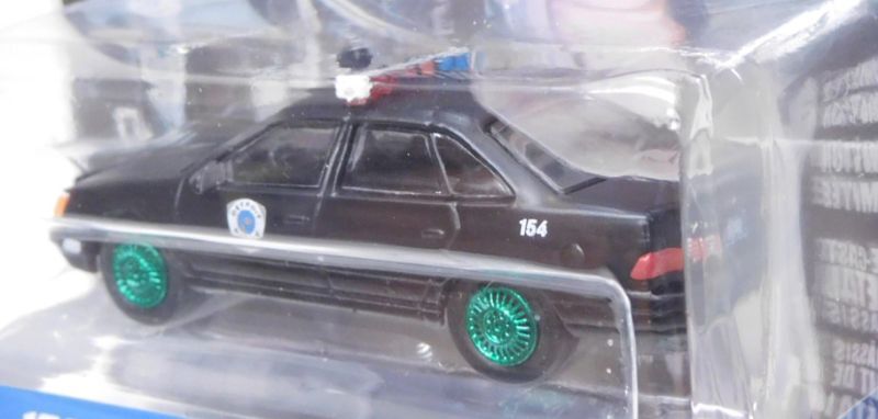 画像: 2022 GREENLIGHT HOLLYWOOD SERIES 34 【1986 FORD TAURUS LX】FLAT BLACK(ROBOCOP) (GREEN MACHINE)